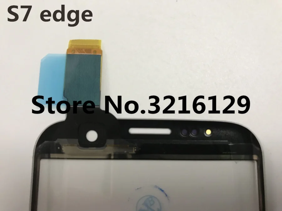 Передняя стеклянная сенсорная панель для Samsung Galaxy S7 Edge G935F G9350 оригинальная