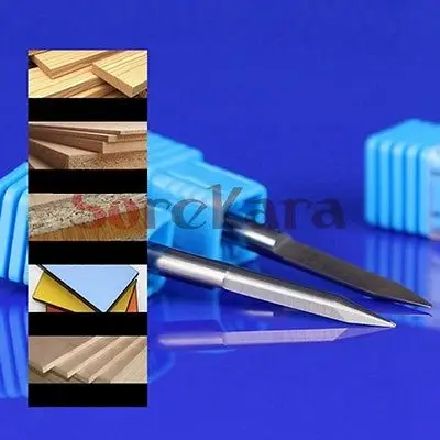 4*0 3*42 мм хвостовик PCB гравировальный нож биты CNC V форма карбида фрезы резьбы