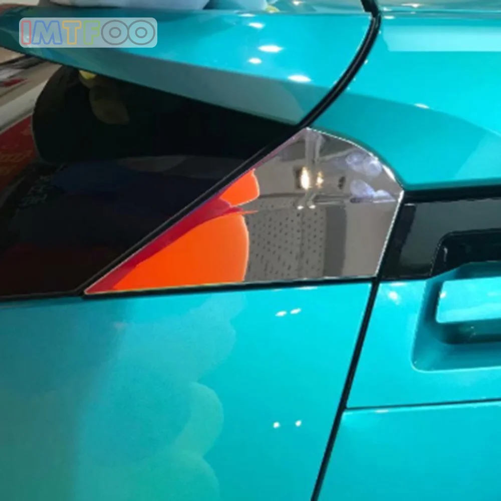 2 шт. ABS хром заднее крыло боковой спойлер губы крышка литья для TOYOTA C HR CHR 2017 2018 2019