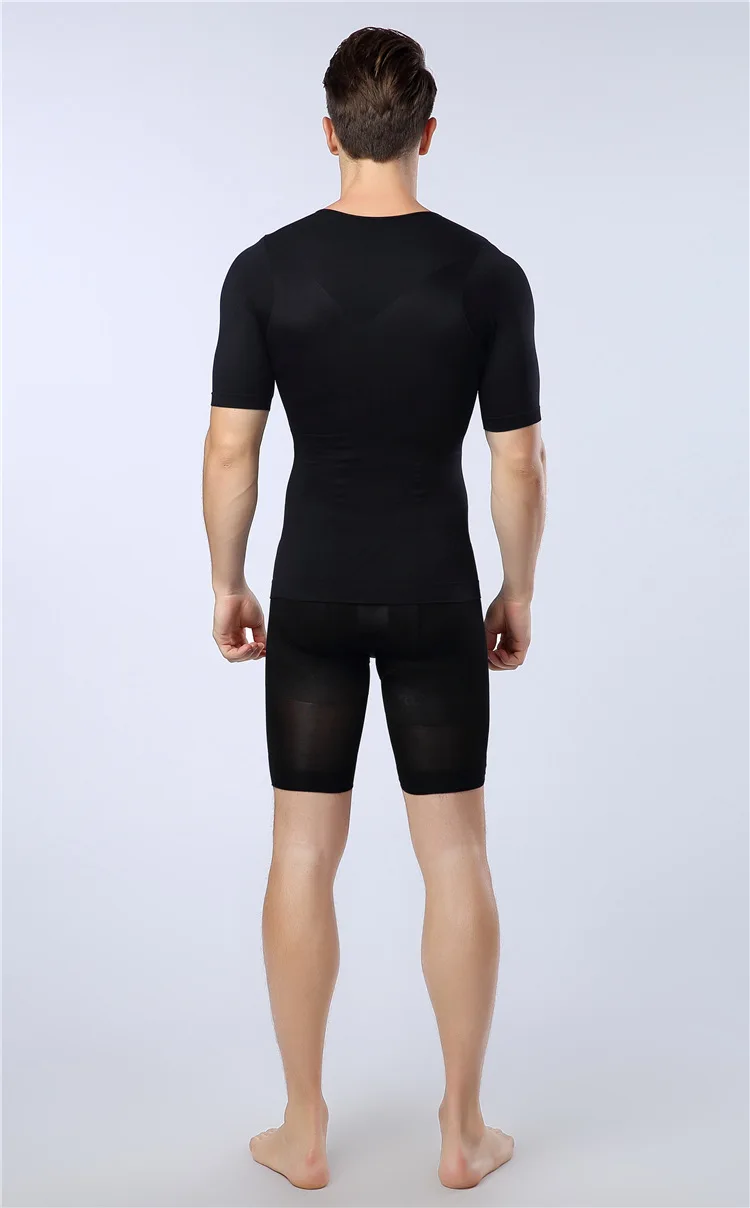 Мужские компрессионные трико LANTECH спортивные штаны с пуш апом шорты для бега