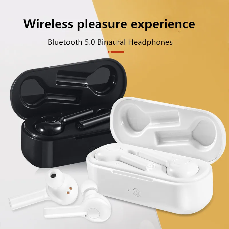 Беспроводные наушники Mini Dual V5.0 Bluetooth 3D стерео звук с двойным микрофоном и