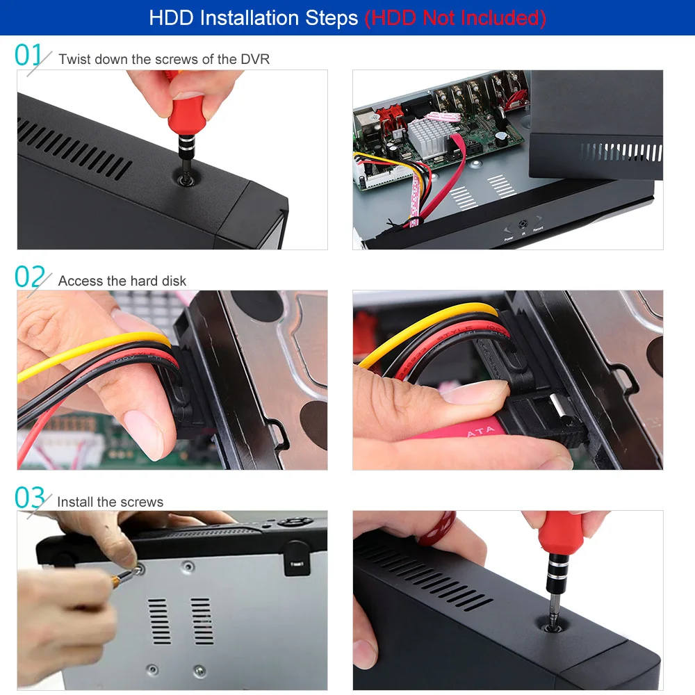OWSOO 8 канальный канал Full 960H/D1 800TVL CCTV DVR система безопасности Поддержка ночного
