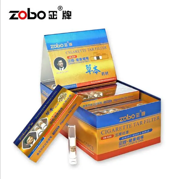 Держатель для сигарет ZOBO три фильтра одноразовая сигарета курения хлопковый