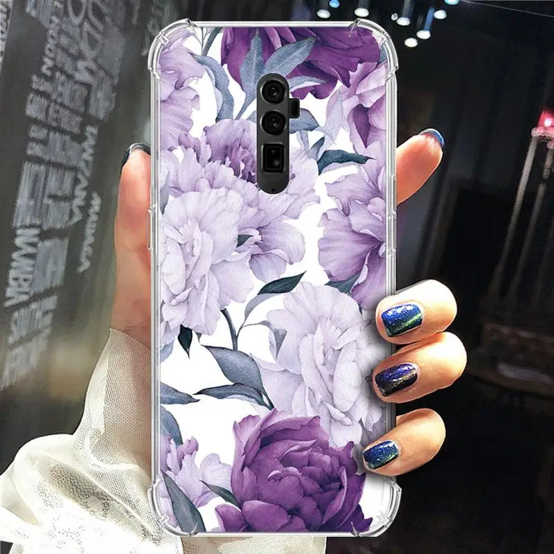 Противоударный чехол для телефона OPPO Reno 10X/Zoom Модный задней панели с красочным