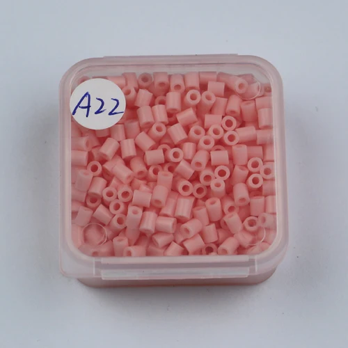 2.6mm 500 Pcs in box Mini Hama Beads 84 colors can choos Available Quality Guarantee perler PUPUKOU Beads Activity Fuse Bea - Цвет: A22