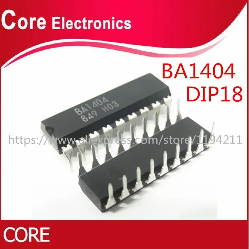 20 шт./лот BA1404 1404 DIP 18|Интегральные схемы| |