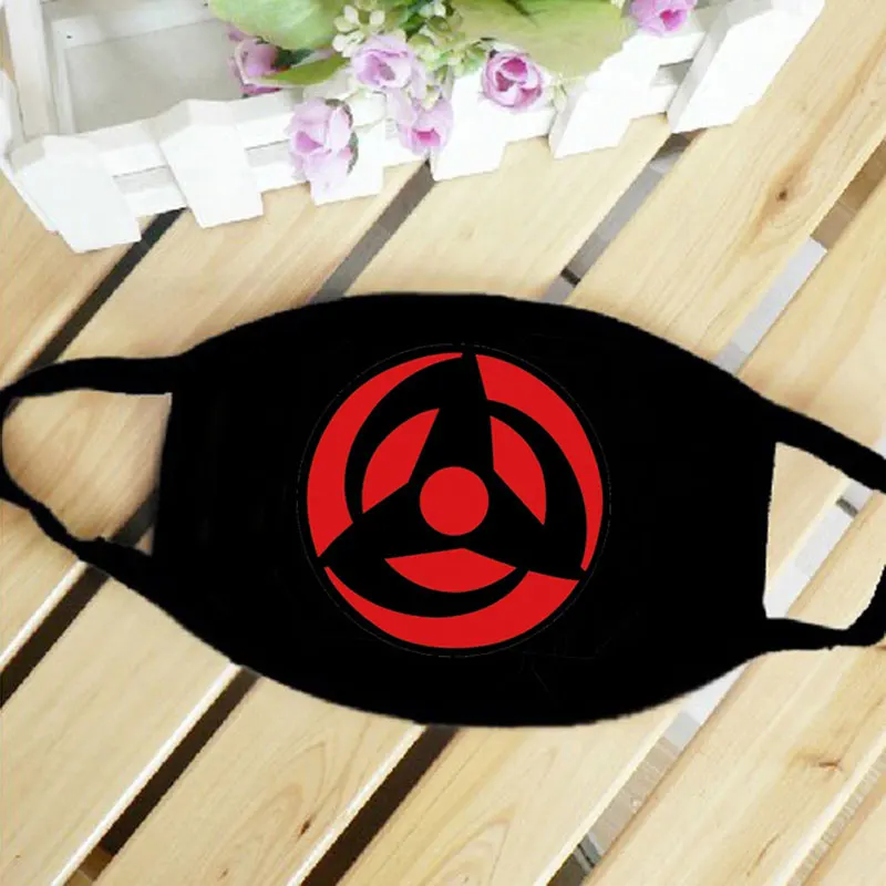 Naruto Kakashi Унисекс, дышащая маска для рта, аниме, атака на титанов, цельная маска для рта, хлопок, Алан Уокер, респиратор против пыли - Цвет: Naruto Kakashi