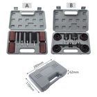 20 шт.25 шт. шлифовальный станок Dremel комплект шлифовальный ремень зернистость 80 120 наждачная бумага длинный короткий с шпиндельным чехлом для сверла пресс роторные инструменты