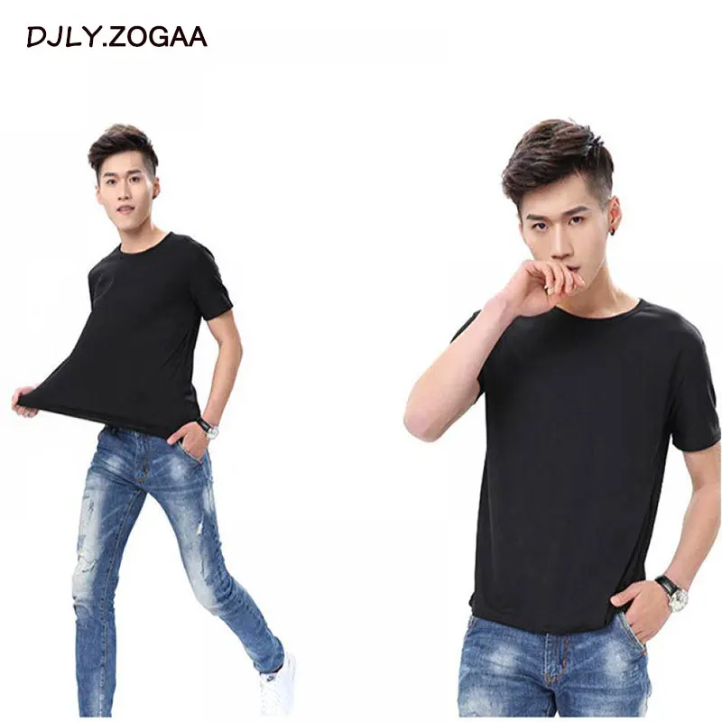 Мужская быстросохнущая футболка Zogaa дышащая водостойкая с круглым вырезом