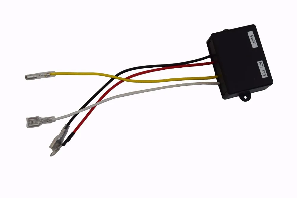 Бесплатная доставка 12 В электрическая лебедка беспроводной пульт