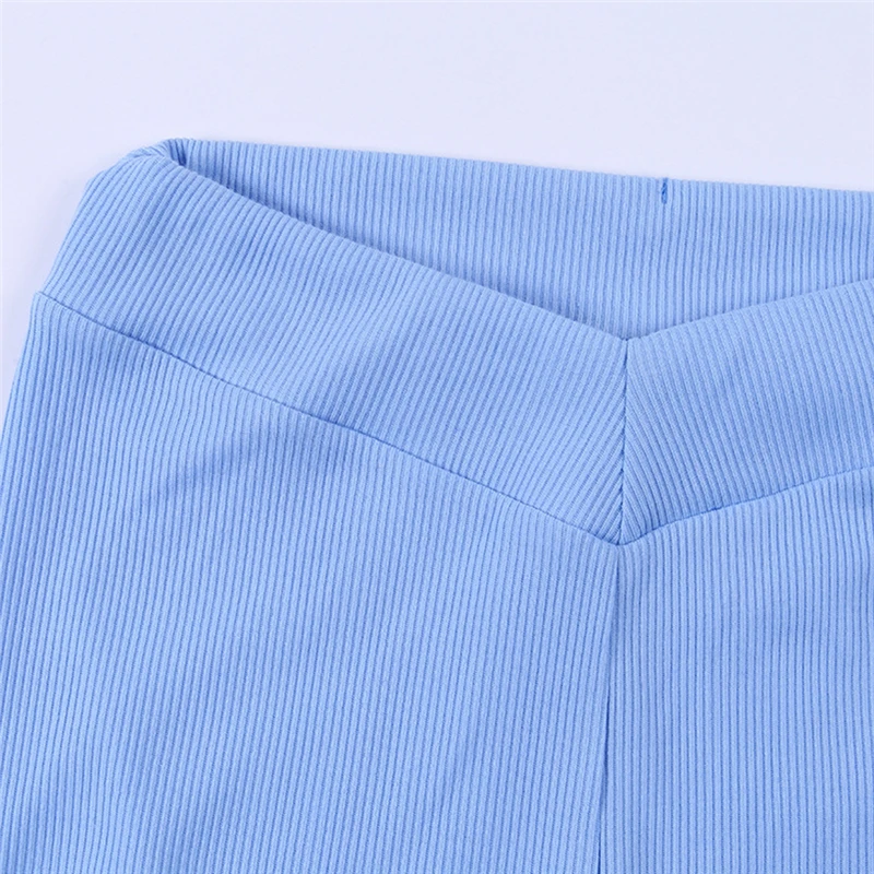 Модный женский летний комплект из 2 предметов однотонный укороченный топ шорты