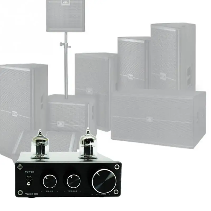 6k4 тюбик Hi Fi Phono Vacumn домашний мини усилитель с поворотной головкой для