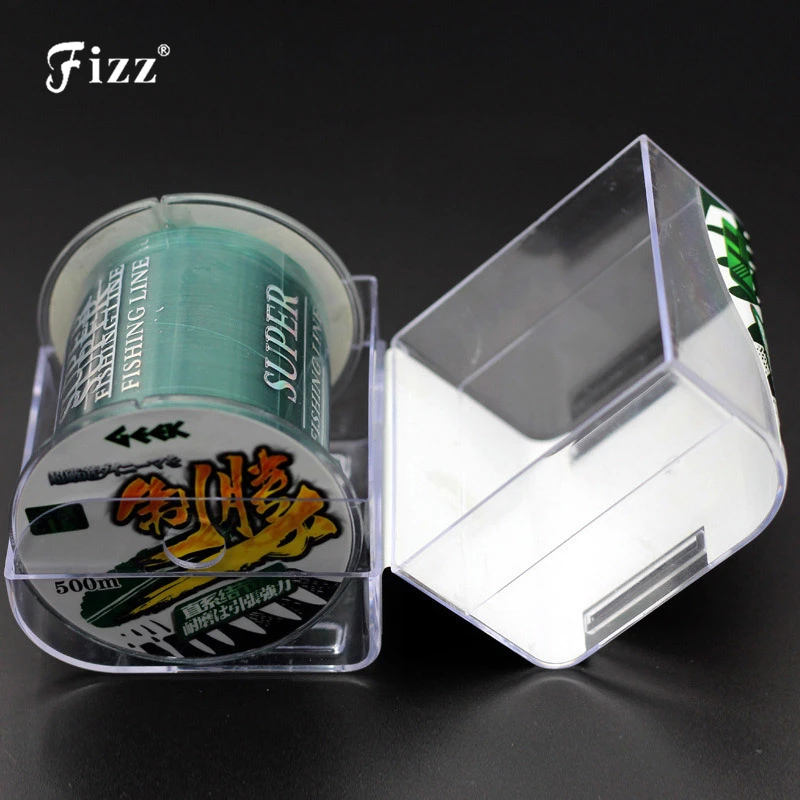 Быстротонущий рыболовный трос 500 м прозрачный зеленый серый нейлон рыболовная