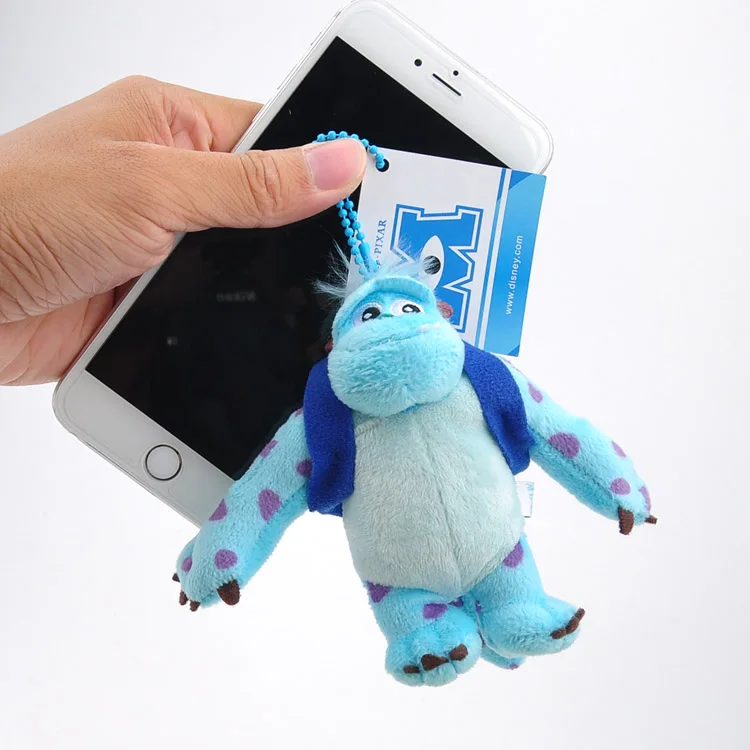 1pcs 10cm Monsters plush pendants Mike Wazowski and James P. Sullivan sulley stuffed soft toys doll children birthday gift | Игрушки и
