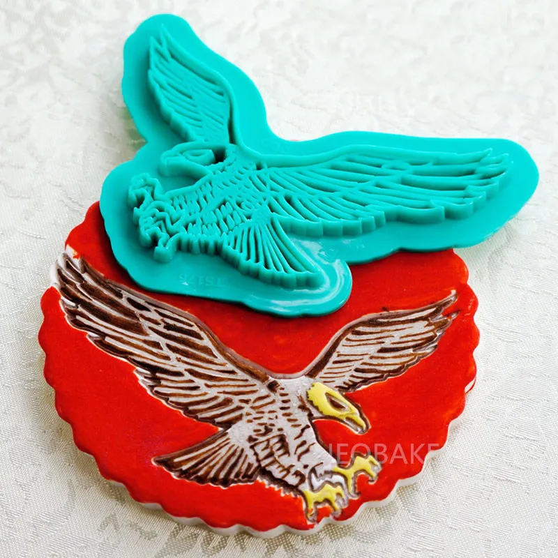 3 шт. формочки для печенья Eagle Peace Dove Sea Fondant тиснение инструменты резки торта|cake