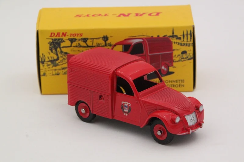 1pcs DAN019 1:43 CIJ Atlas DAN 019/021 Citroen 2CV литье под давлением модели автомобилей коллекция хобби ограниченное издание - Цвет: 1pcs DAN019