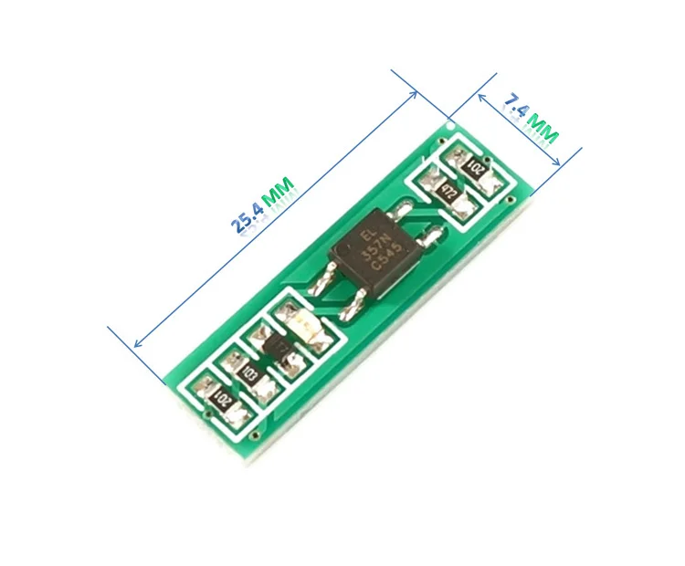 10pcs EL357N-C Optocoupler Isolation Module Signal level Conversion Module 3.3V 5V 12V 24V NPN PNP Input Signal Indicator Module