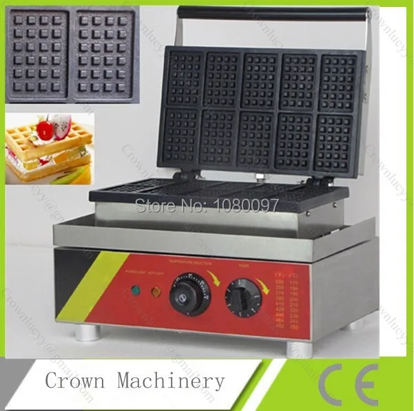 10 шт электрическая прямоугольная вафельница Вафельница Вафельная форма |