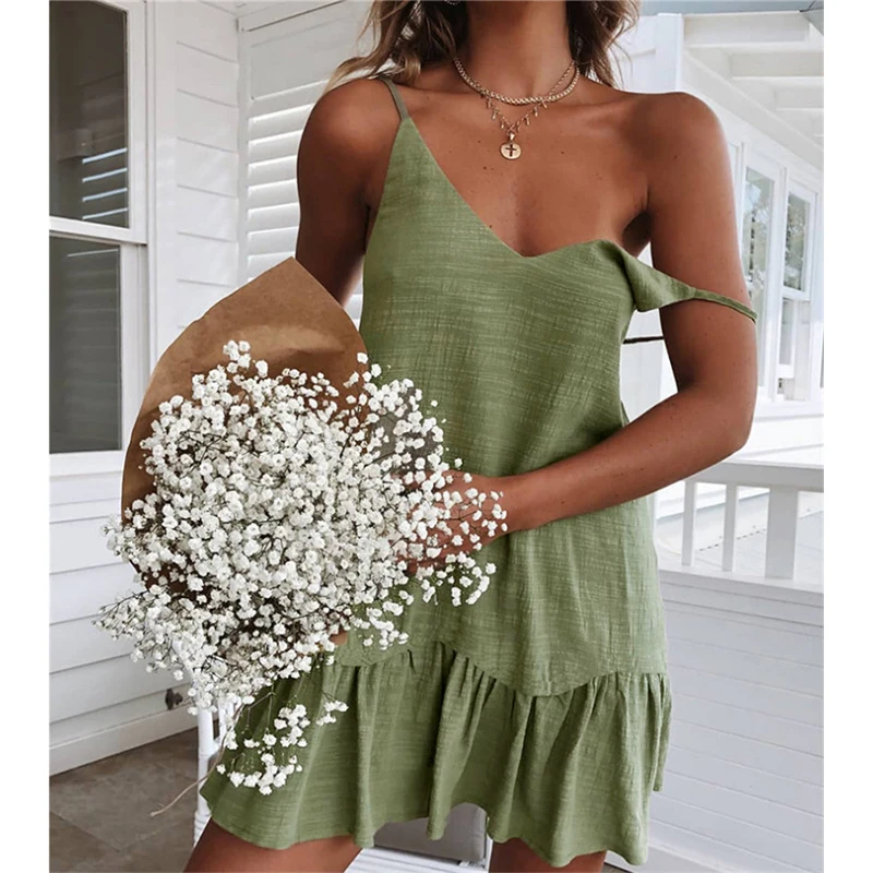 2019 платье с драпировкой в пляжном стиле женские летние белые хлопковые купальные