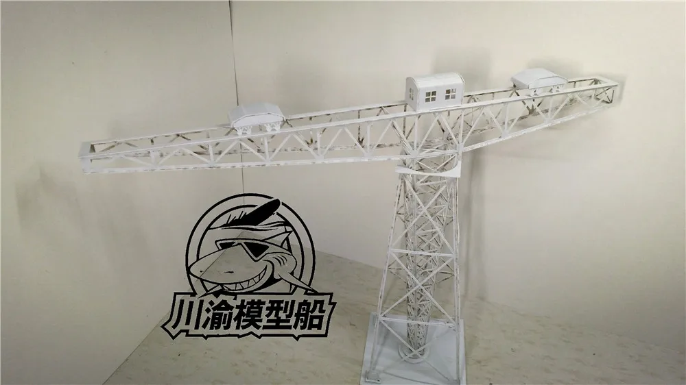 Масштаб 1/350 дюссельдовский кран модель ABS Порт порт Диора сцена Наборы для