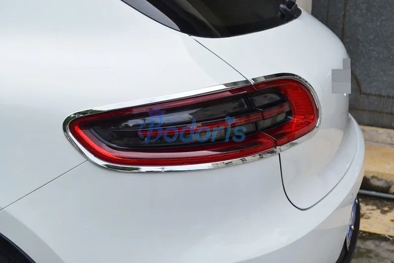 Для Porsche Macan 2014 2015 2016 2017 задняя крышка лампы Задний светильник накладка рамка