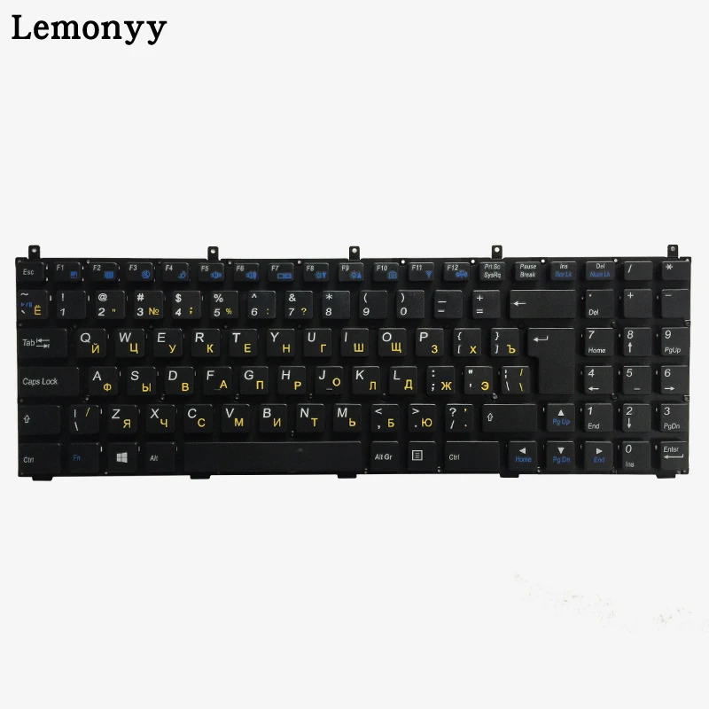 Russian Keyboard for Clevo W76 W760 W762 W765 P150 P150HM P170HM P151EM W150 W150HRM W150ER W170ER E713X M980NU M98NU W765T