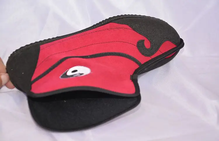 Кроссовки wushu мужские ботинки в стиле кунг фу чёрные/красные 2 цвета на лето и