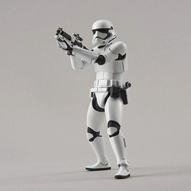 Оригинальные BANDAI Звездные войны 1/12 Scal первый заказ Штурмовик ПВХ фигурка Juguetes