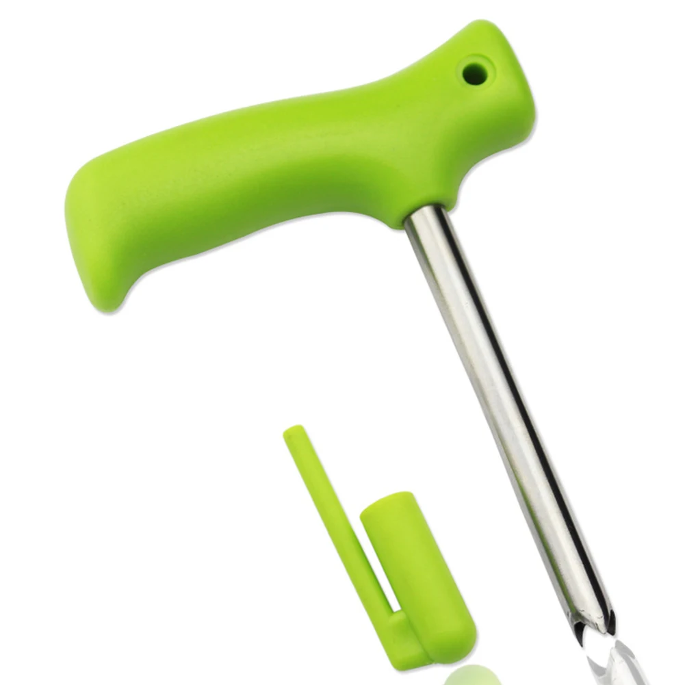 Зеленый инструмент для пробивки нож Машинка удаления кокосового ореха прочный