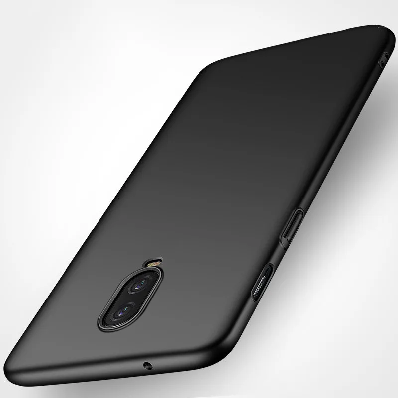 Чехол для Oneplus 6 T, чехол Mofi One Plus 6 T, чехол жесткая задняя крышка из ПК, однотонный, тонкий, красный, черный, 1+ 6 T, Oneplus6T, чехол, капа, Coque Funda