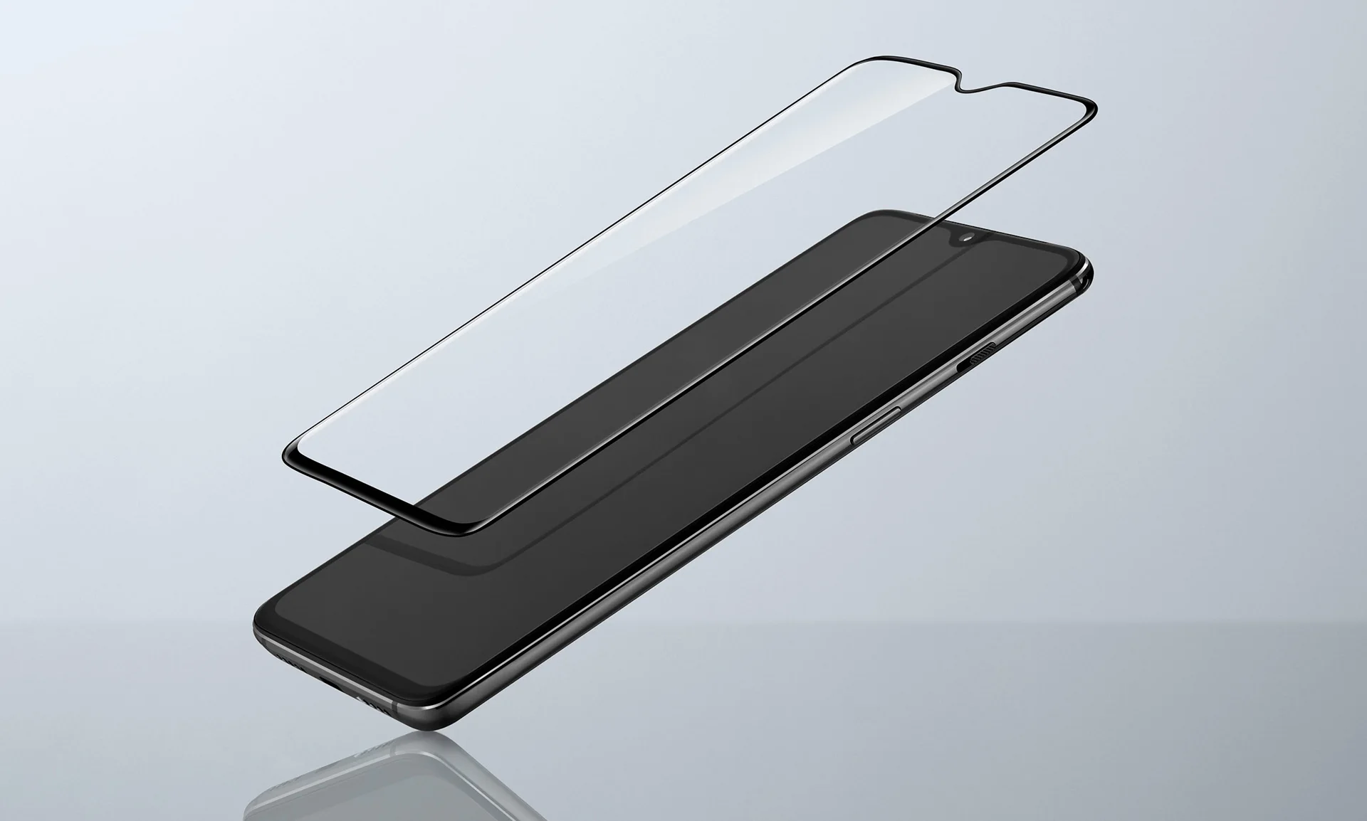 Oneplus 7 3D закаленное стекло полное покрытие протектор экрана идеально подходит изогнутый край Супер жесткий 9H прозрачное олеофобное покрытие