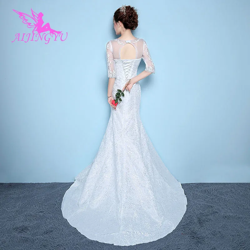

AIJINGYU plus size bridal dresses 2021 guest wedding dress WK864
