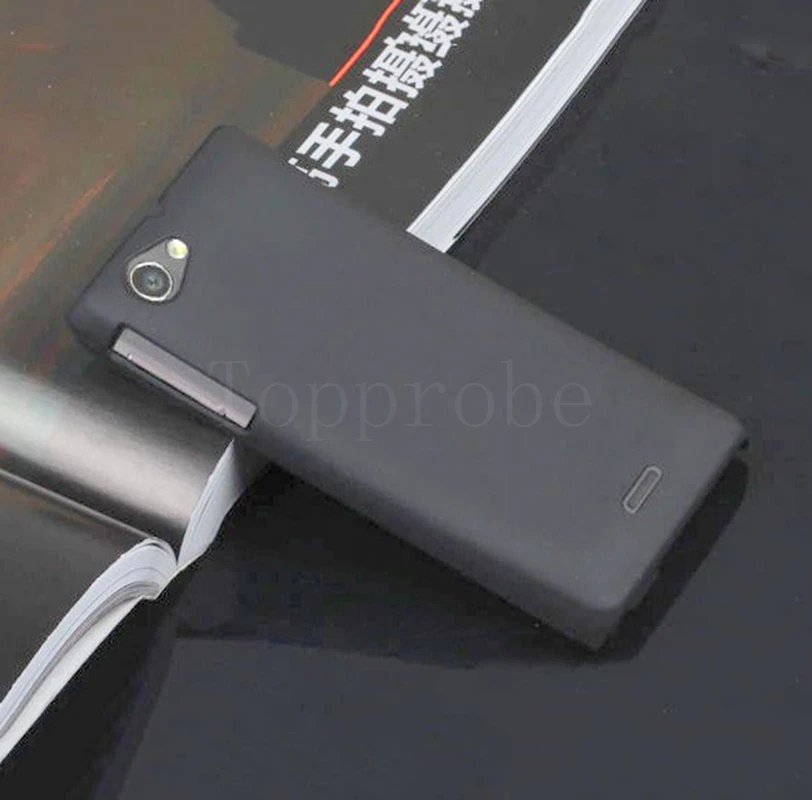 2015 горячая Распродажа Красочные Матовые чехлы для телефонов Sony Xperia J ST26i 4