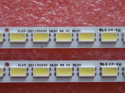 

Светодиодная лента для подсветки, 2 шт., 86LED s led 2011SGS55 5630 86 H1 REV0, фонарь для Samsung LTA550HJ12 LTA550HQ14 L55E5200B