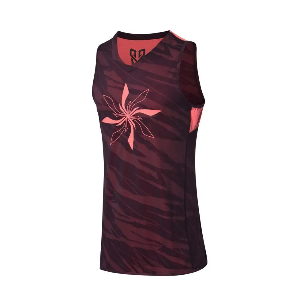 Li Ning Мужская баскетбольная серия жилет соревнования Топы дышащие Реверсивные