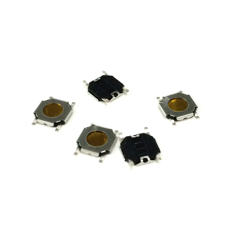 100 шт./лот 5*5*0 8 мм 5x5x0 SMD тактовый переключатель microswitch | Электронные компоненты и