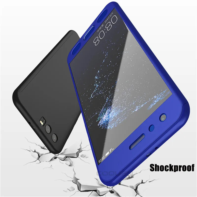MOUSEMI Hard Case For Huawei P8 P9 Lite 2016 2017 P10 Plus 360 Full Cover Protect Glass P20 Pro Phone Cases |