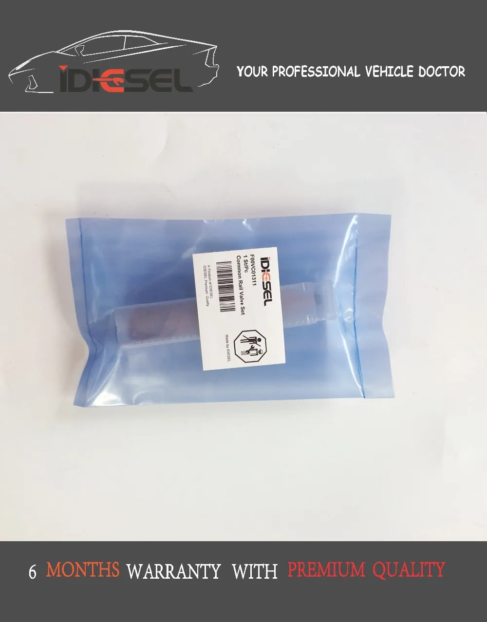 Common rail injector control valve F00VC01311/ F 00V C01 311 for 0445110132/0445110133/0445110157/0445110158 |