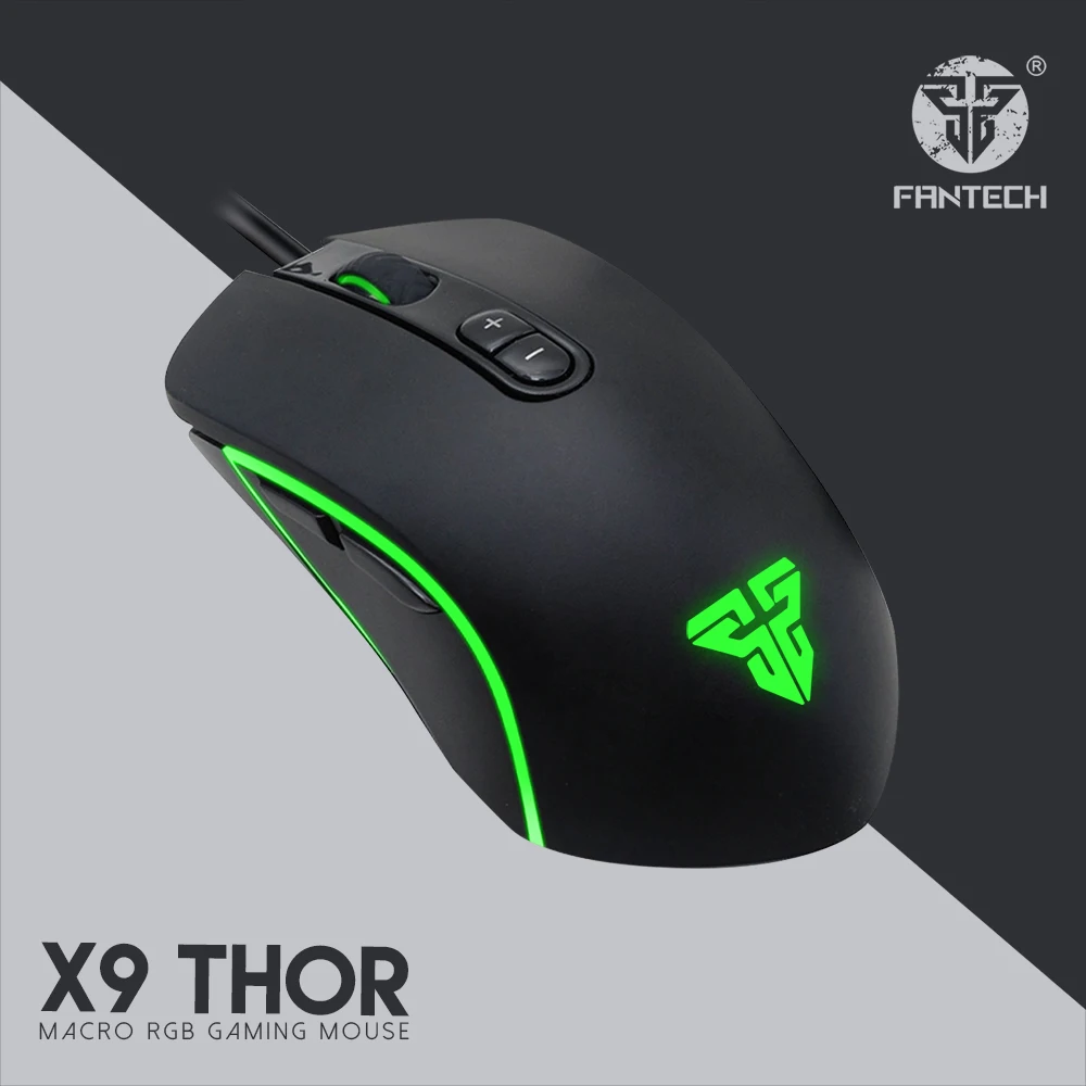Fantech X9 Проводная игровая мышь человеческая Инженерная FPS Регулируемая dpi 7 кнопок