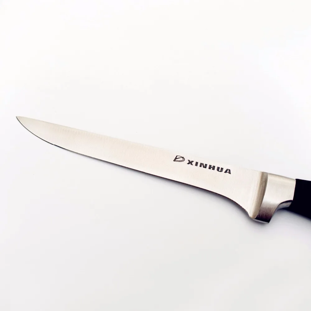 Синьхуа 6 &quotдюймов кухонный нож из нержавеющей стали косточки Ножи TPR ручка Sharp