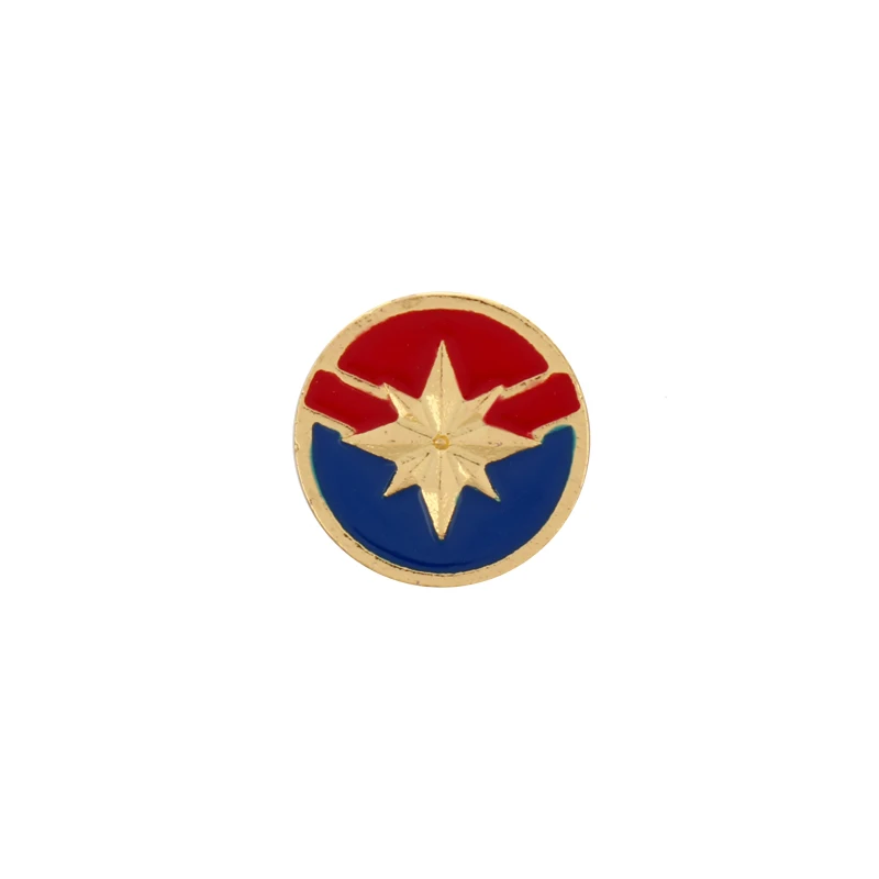 Мстители, эндшпиль, броши, комиксы Marvel, Капитан Америка, Марвел, танос, бесконечность, гаунтл, броши, значок, косплей, ювелирные изделия, подарки - Окраска металла: gold
