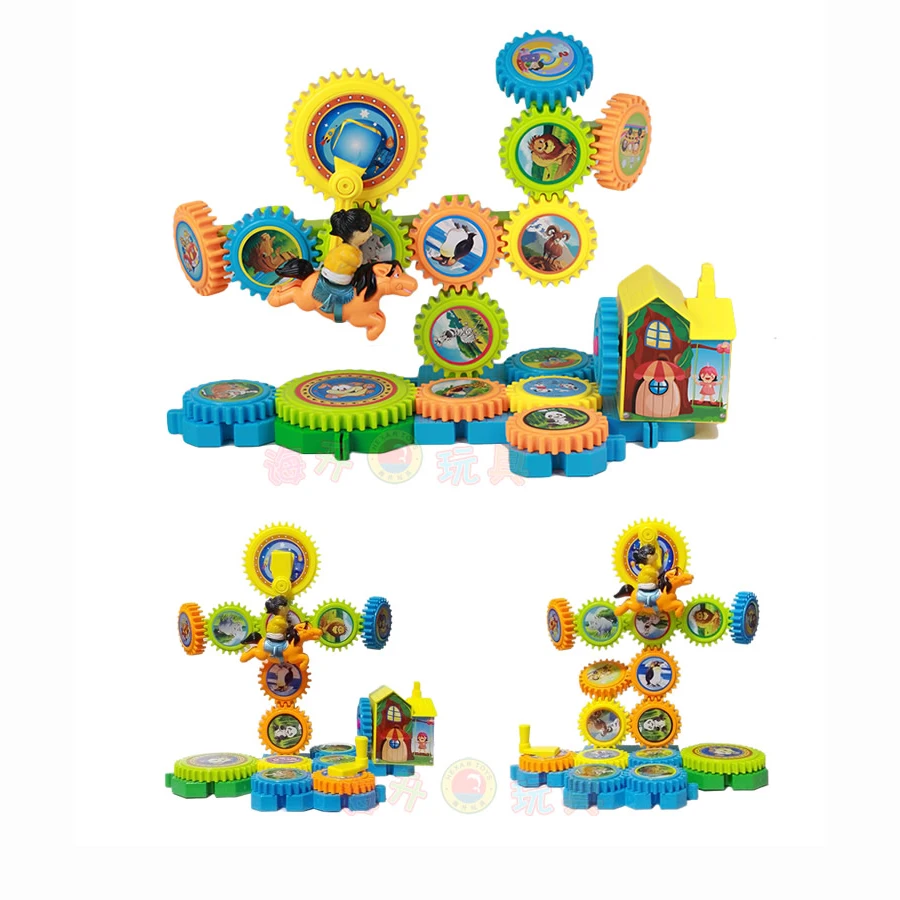 Dizzy Fun Land моторизованная игрушка для строительства игрушечный набор построить