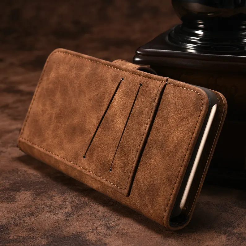 Ретро чехол для Apple iphone 7 Plus серии бумажник флип 8 4 5 Натуральная Флип Чехол Alabasta|case