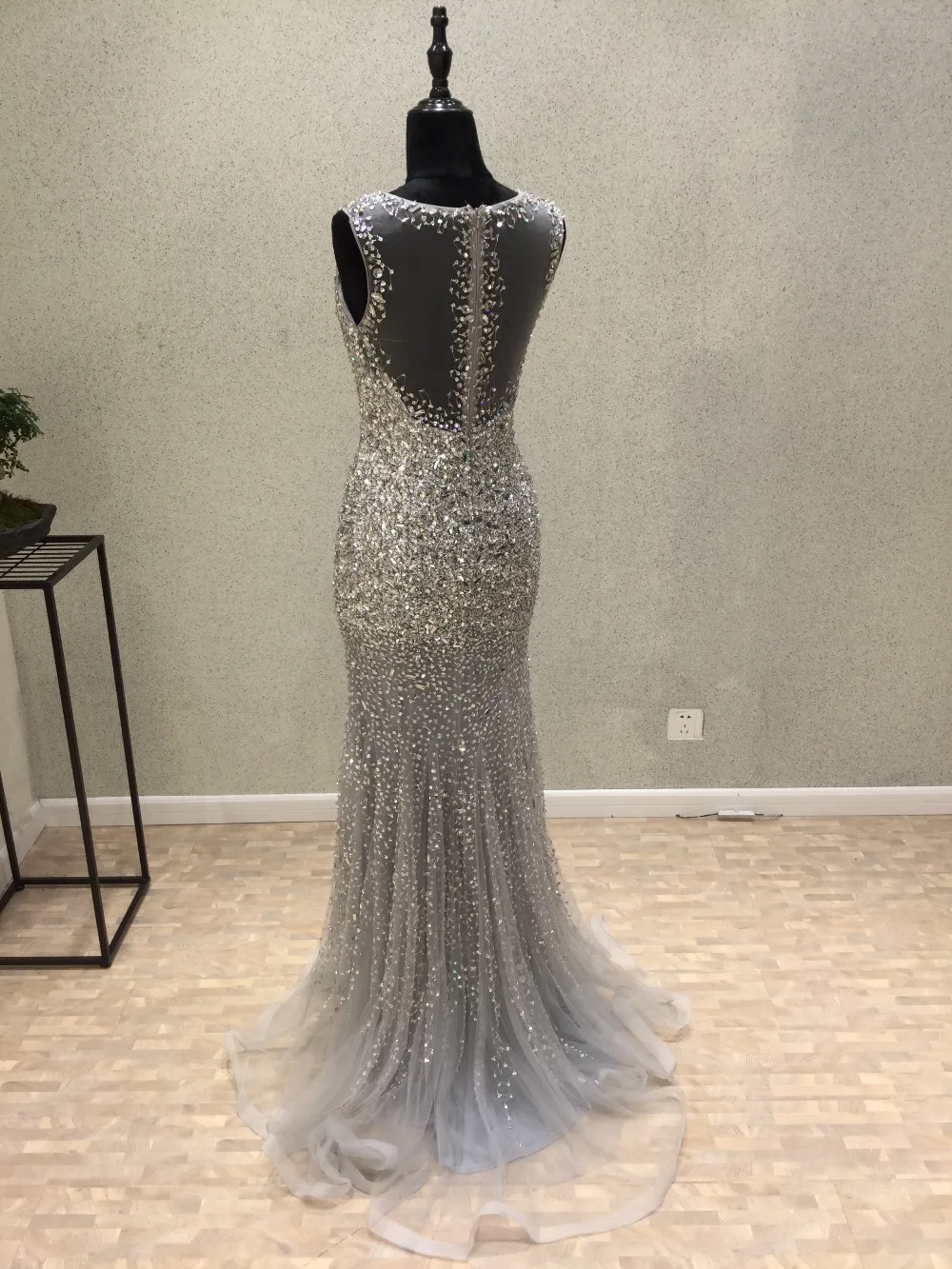 abiye gece elbisesi Luxury Prom Dresses 2020 Sweetheart Cap Sleeve Floor Length Beading Tulle Mermaid Party Dress Evening Gowns