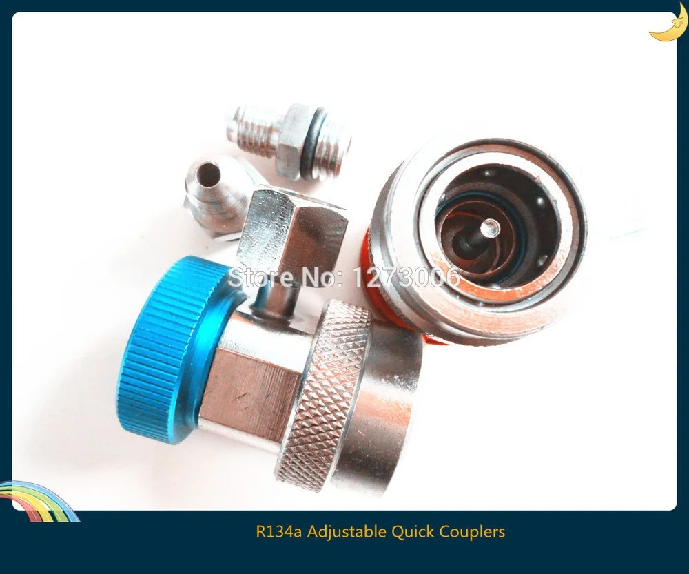 2 шт. Авто R134A H/L быстрой смены навесного оборудования адаптер для автомобиля