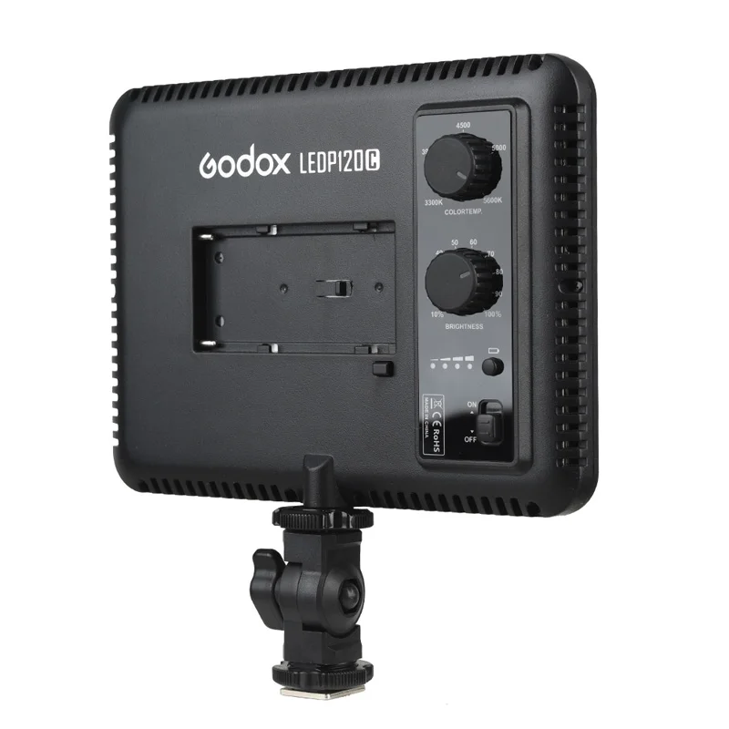 Godox ультратонкая светодиодная панель для видеосъемки LEDP120C 12 Вт двухцветная 3300 5600K