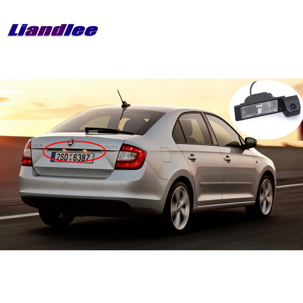 Интегрированная специальная автомобильная камера заднего хода для Skoda Rapid Sedan