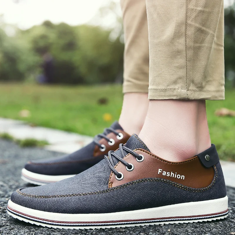 ARUONET Casual Canvas Shoes Men Summer Walking Elegant Patchwork Black Sneakers Comfortable Male Flats chaussures femme | Обувь