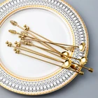 Роскошная столовая ложка из нержавеющей стали 304 для мороженого, фруктов, десертов, чая, ложки, столовые приборы