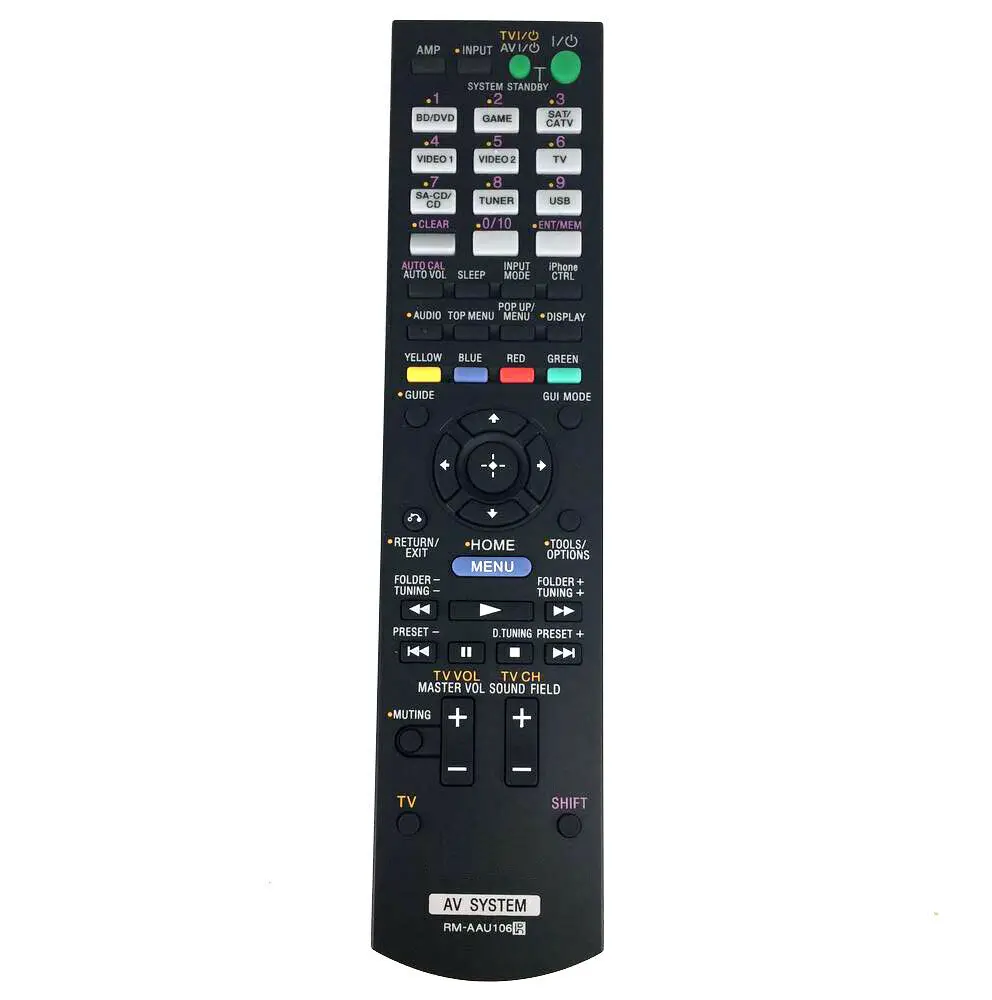 

148934512 Remote Control RM-AAU106 for Sony STR-DH830 STR-DH720 STR-DH720HP STR-DH730 STR-DH830
